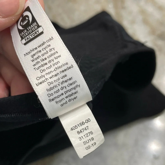 Athleta Summer 2019 Pavana Crop Tank Black Size XXS/XS Style 405156 - Picture 5 of 9